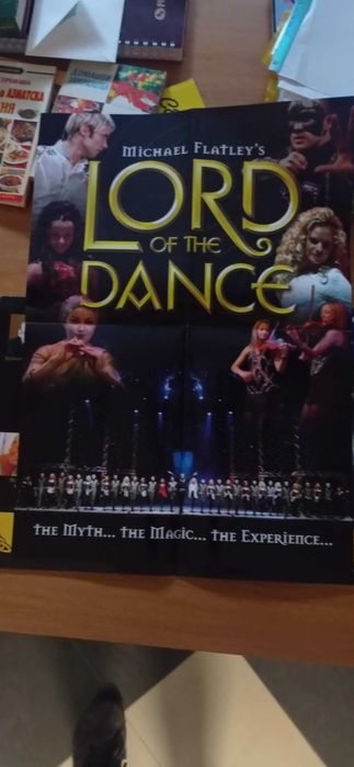 Lord of the Dance - Рекламно Списание с плакат на групата 60/40см