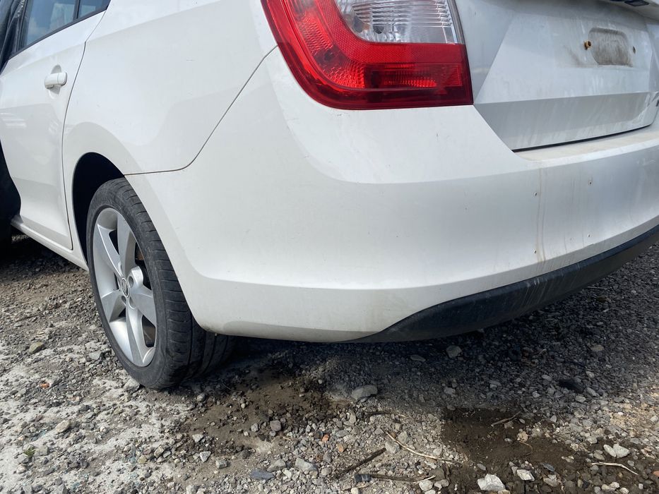 задна броня шкода рапид skoda rapid