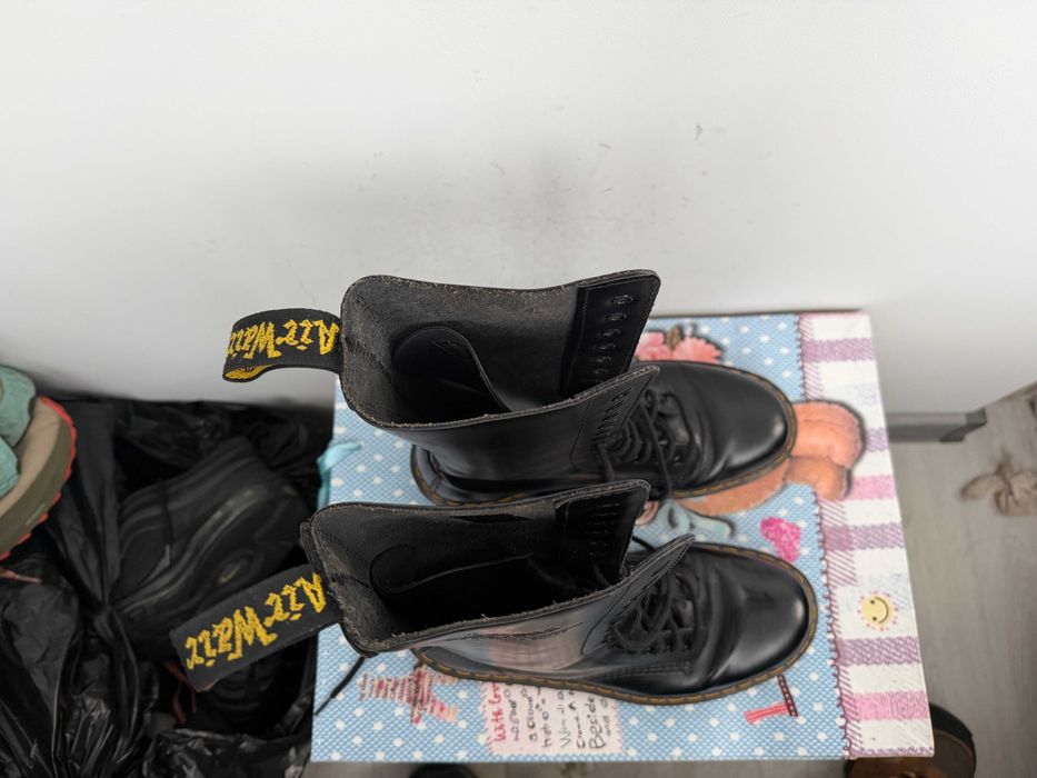 Dr Martens 14 Eyelet Boots Black''оригинални боти 41 номер