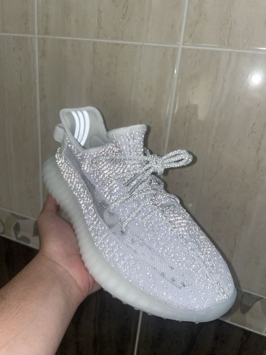 Yeezy 350 Static White Reflective