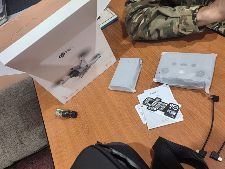 Квадракоптер dji mini 4k fly more