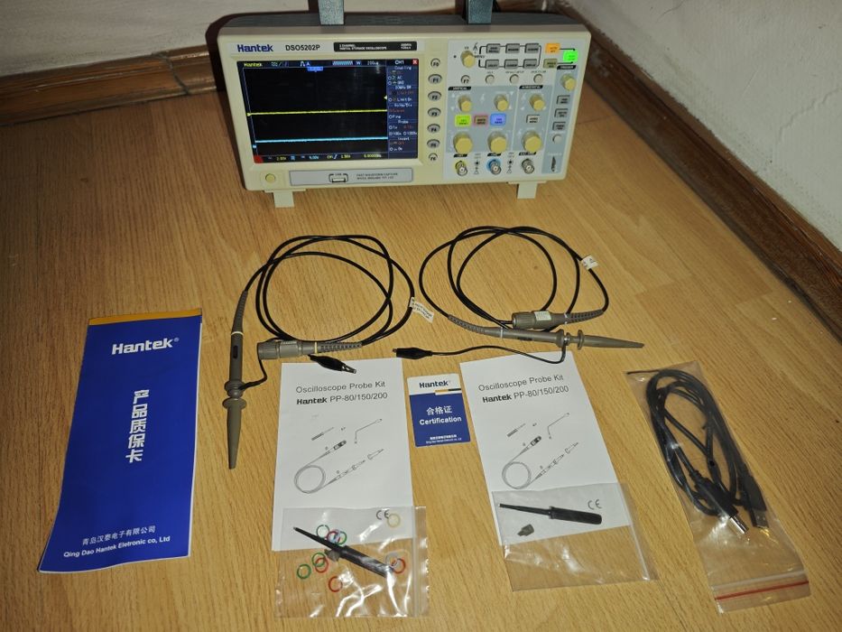 Hantek DSO5202P осциллограф 200 МГц