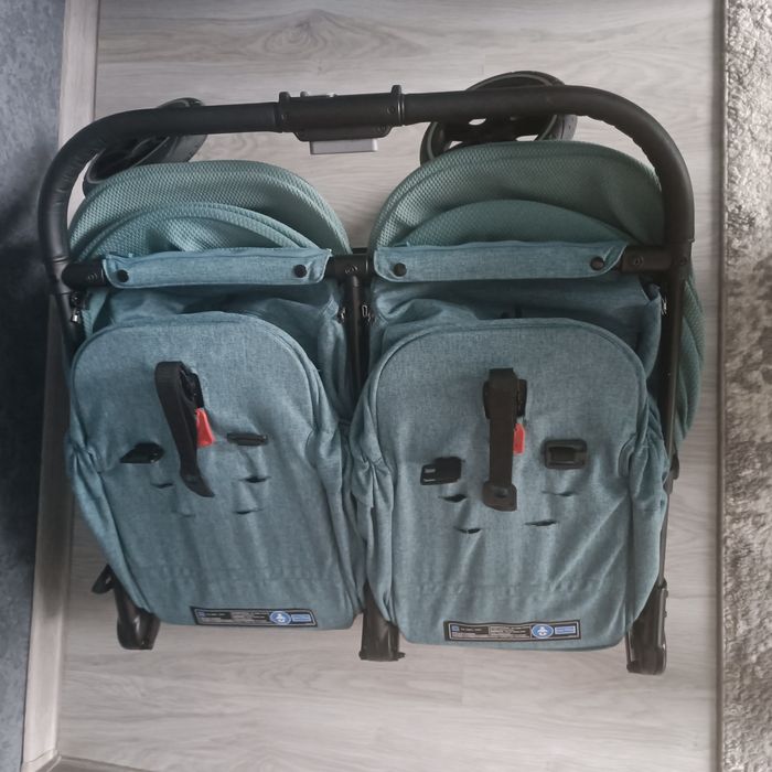 Намалена Количка за близнаци или породени JANE Twinlink, като нова