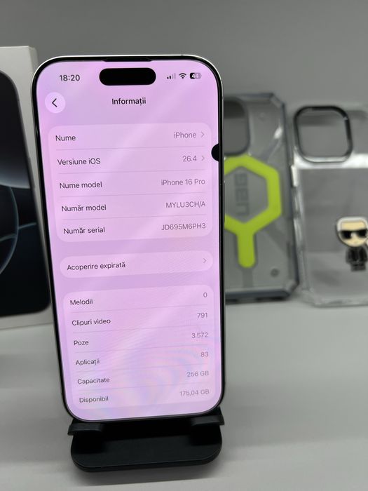 Apple iPhone 16 Pro 256 GB White Titanium full