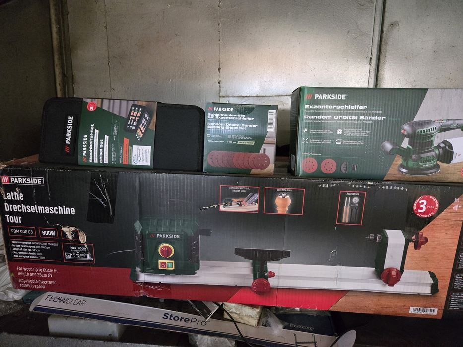 Parkside Струг за Дърво и други