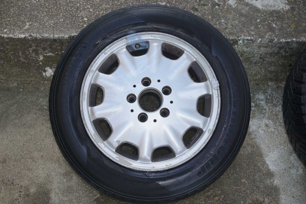 4бр Ал. Джанти за Mercedes Е класа W210 7Jx15H2 ET37 Made In Germany