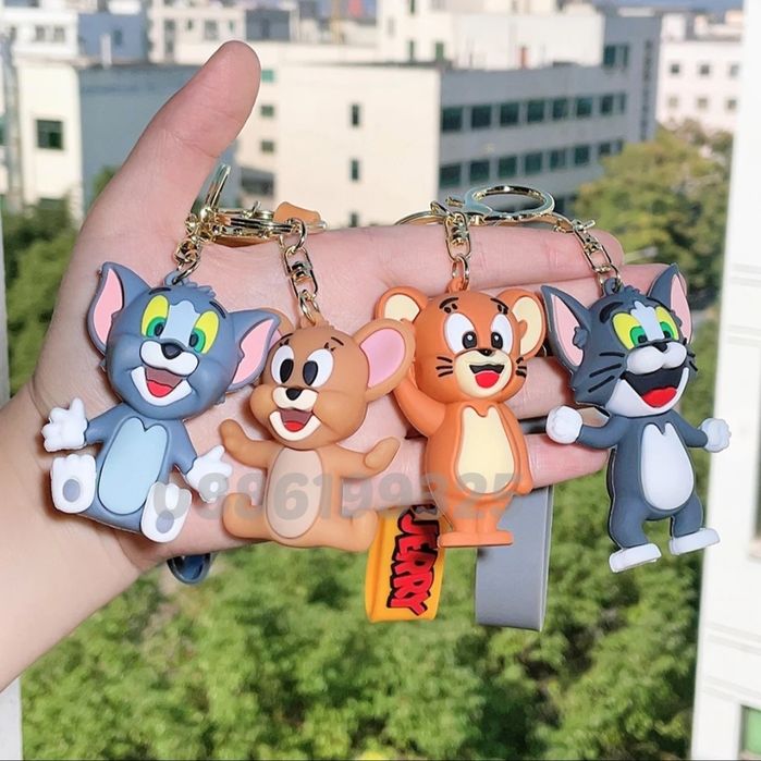 Голяма плюшена играчка Том и Джери, 55см Tom and Jerry плюшени играчки
