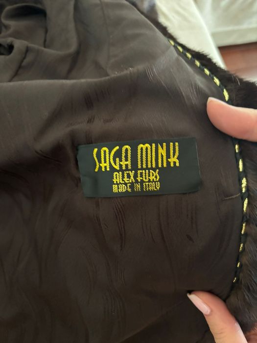 Норковая шуба натуральная.