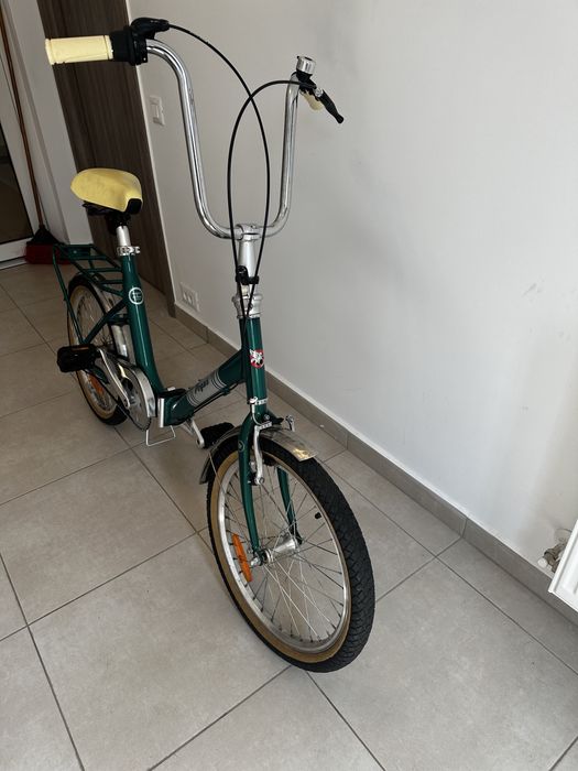 Vand bicicleta pegas practic pliabila verde