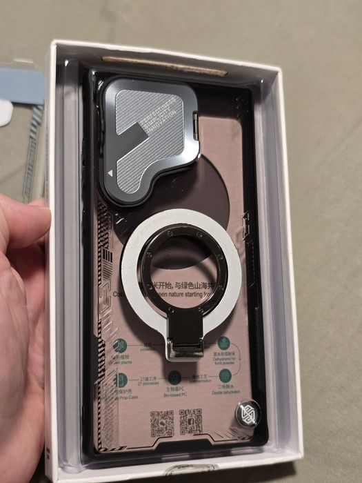 Husa Premium Samsung Galaxy S24 Ultra Nillkin Iceblade Black noua