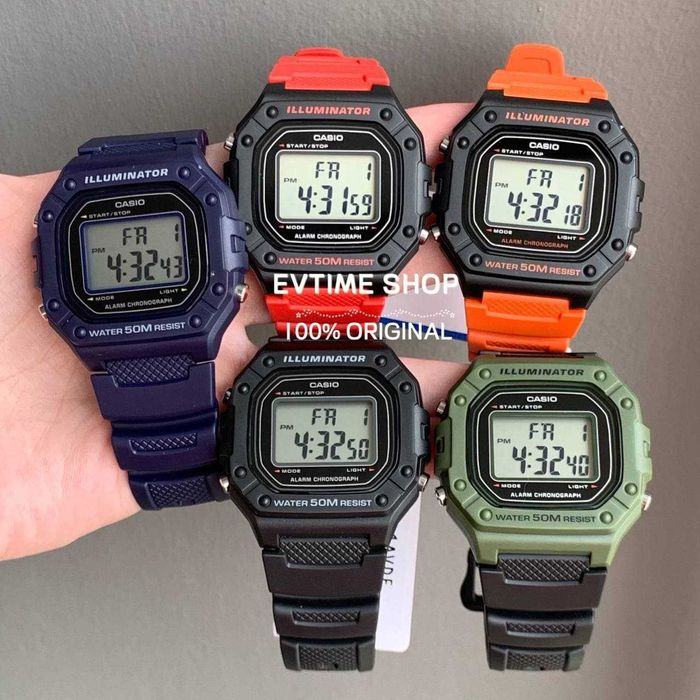 CASIO W-218H Оригинал! Водозащита 100%