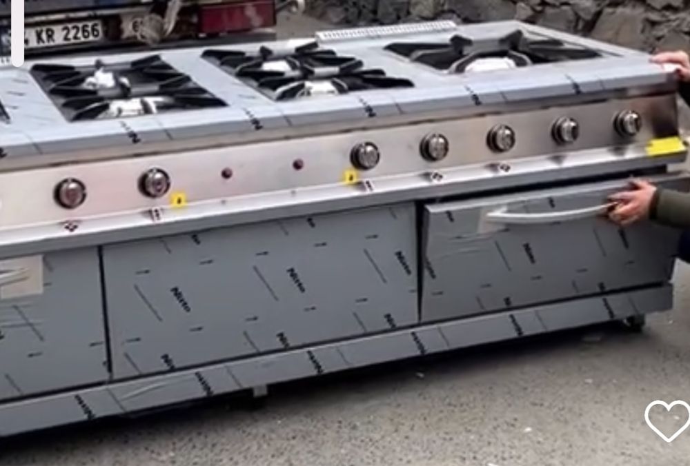 Печка професионална газова