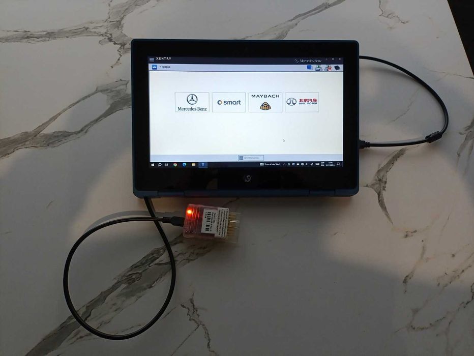 Диагностика за Мерцедес Xentry