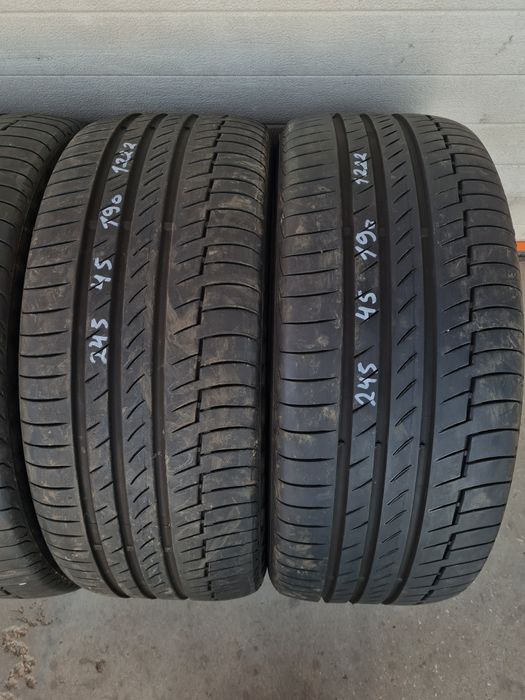 Летни гуми 4 броя CONTINRNTAL PremiumContact6 245 45 R19 дот 11622