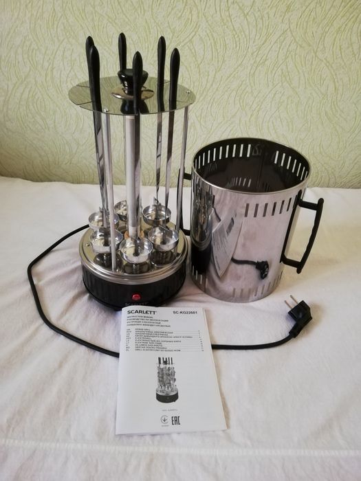 Электро шашлычница SCARLETT