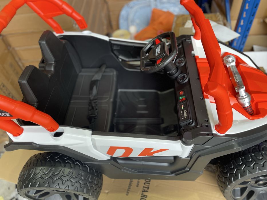 Masinuta electrica pentru 2 copii Nichiduta Off Road 4x4 roti Eva 12V cu telecomanda