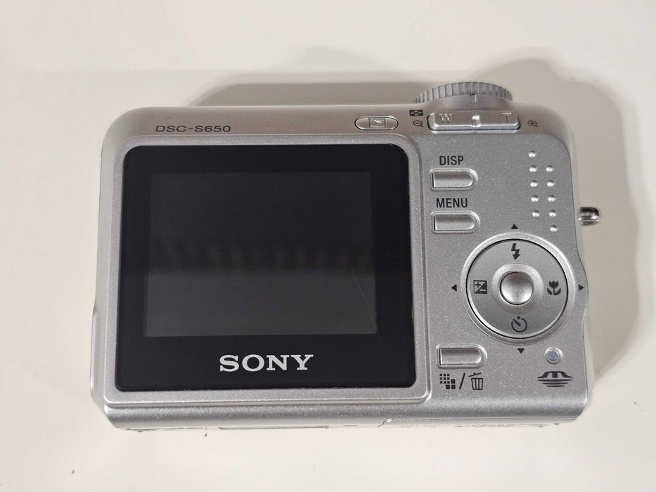 Y2K Aparat foto digital compact Sony S650 7.2MP 3xZoom