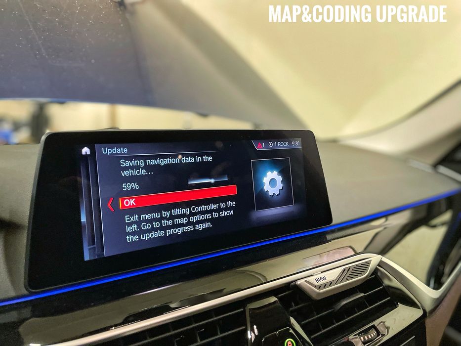 Ъпдейт навигационни карти БМВ/BMW CIC/NBT/NBT EVO/MGU ID7/8