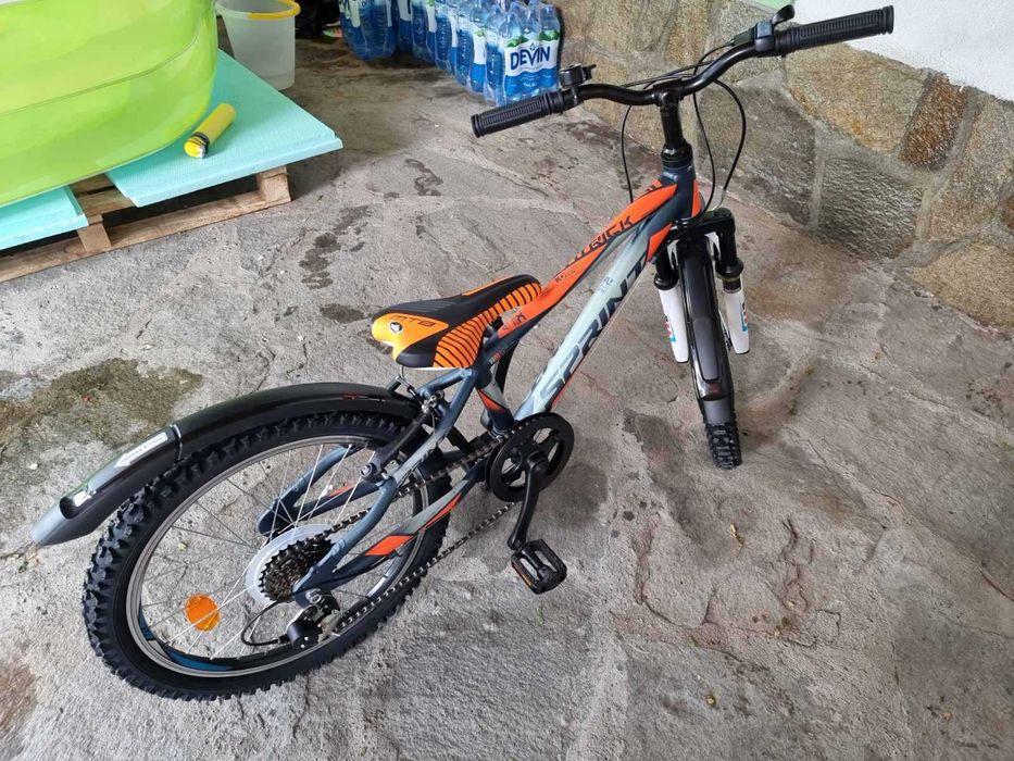 Детски алуминиев мтв велосипед Sprint HAT TRICK 20 с амортисьор