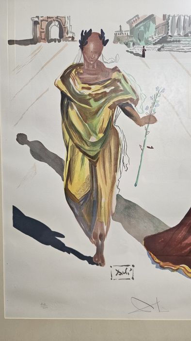 Tablou serigrafie Salvador Dali