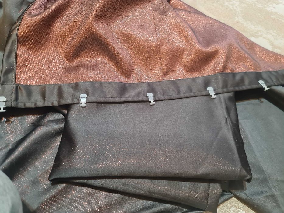 Завеси в графитено сиво