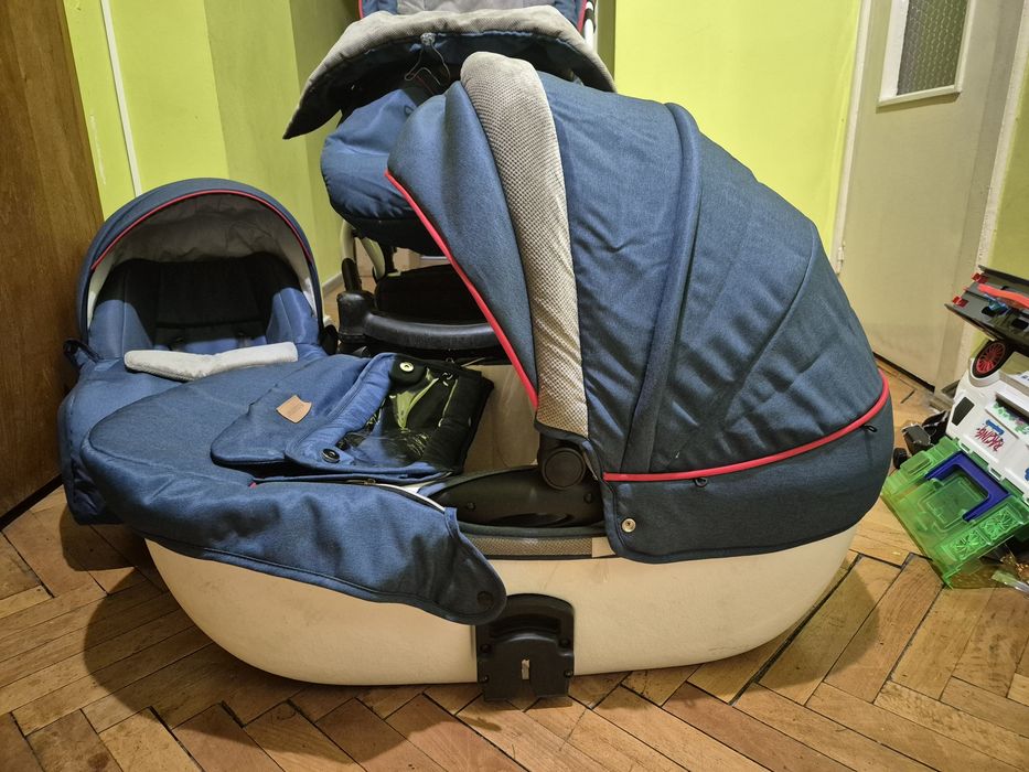 Vând carucior 3 in 1 Krausman Eclipse