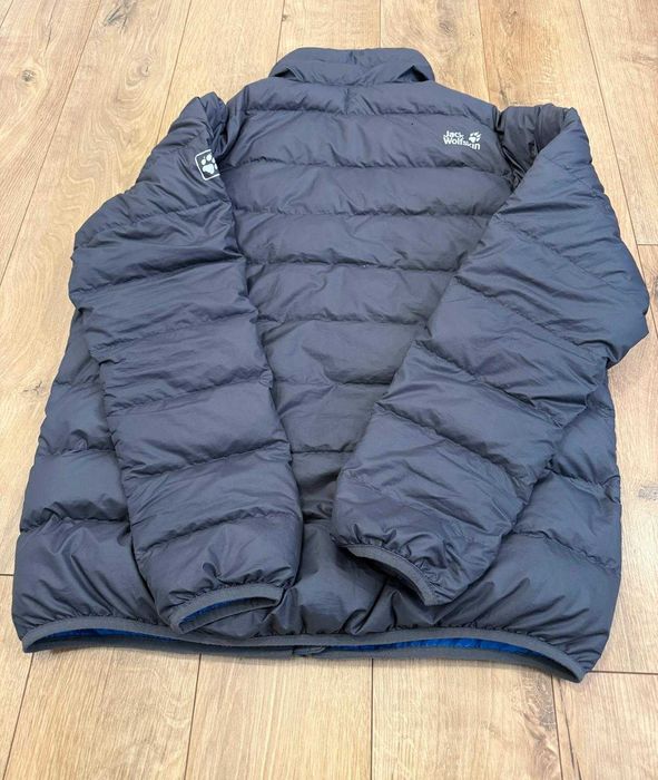 Jack Wolfskin XL barbati geaca puf si pene Stormlock impermeabila