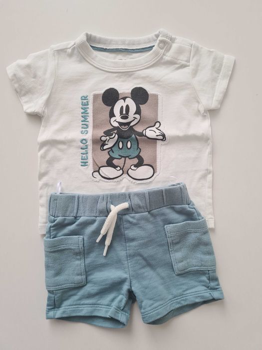 Бебешки комплекти - тениска с къси панталонки, риза Mayoral, C&A