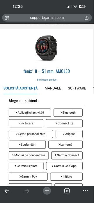Garmin Fenix 8 Amoled Sapphire 51 mm nou
