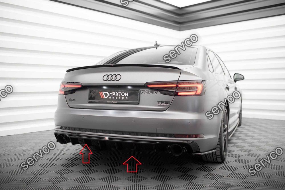 Difuzor bara spate Audi A4 S-line B9 2015-2019 v26 - Maxton Design
