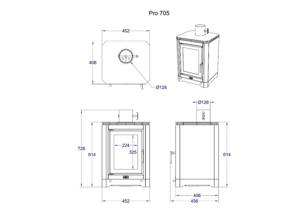Камин-печь "PRO-705","PRO-706", каминная топка,камин,печь,отопление
