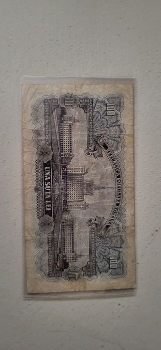 100 lei 1952 Balcescu.