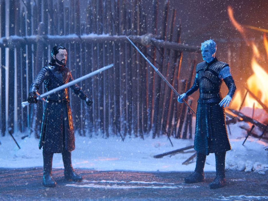 Figurina articulata Game of Thrones Jon Snow, editie colectie, 19 cm