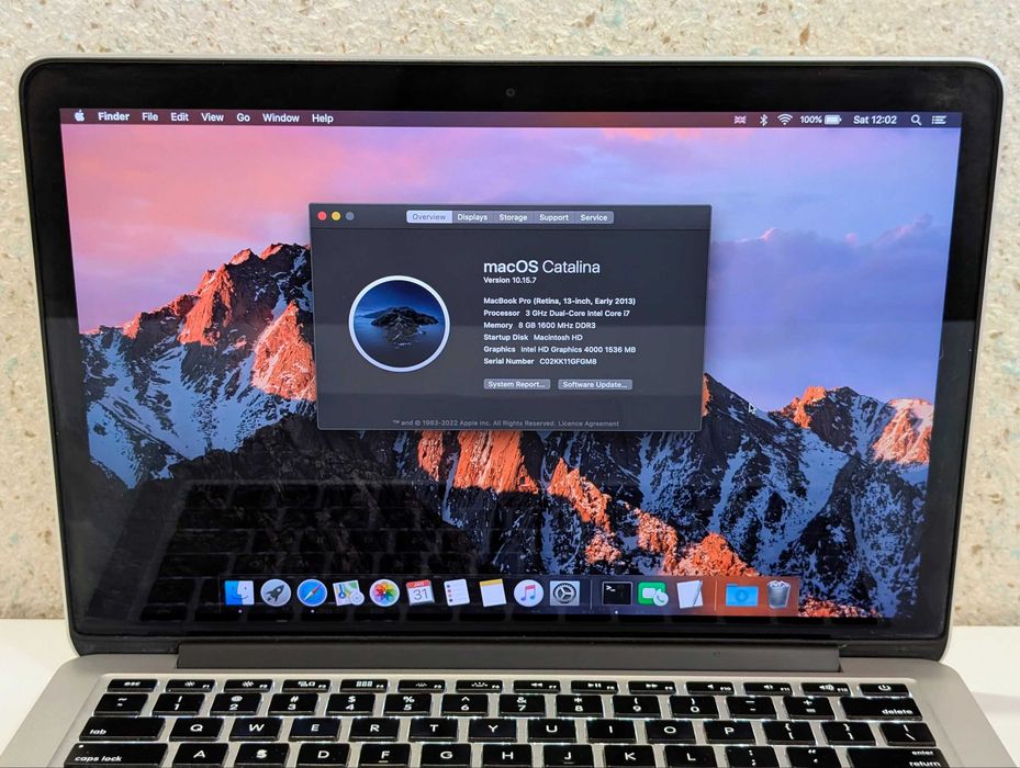 MacBook Pro 13 Retina | i7 | 500GB SSD | Dual Boot (Win + Mac)