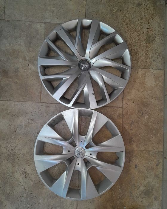 Set Capace Peugeot ORIGINALE 15"- Stare Bună!