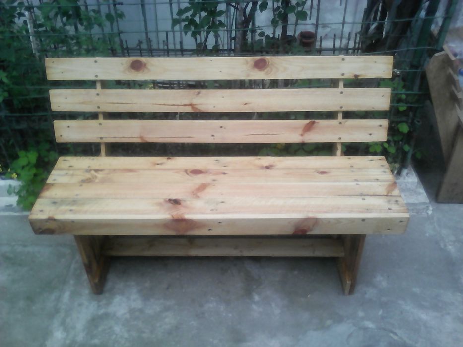 Băncuță pt Curte 80 - 120cm