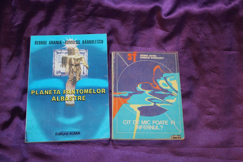 20 carti sf  science fiction Camil Baciu Victor Kernbach George Anania Romulus Barbulescu Rodica Bretin Dan Merisca Revolta in labirint Marian Coman