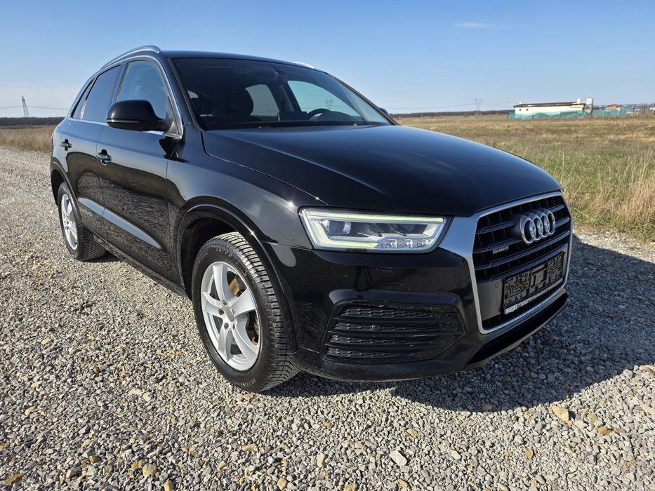 Audi Q3 2.0TDI 150cp Quattro Automat An2017 Euro6, Faruri Matrix,Navi