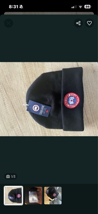 Canada  Coose шапка