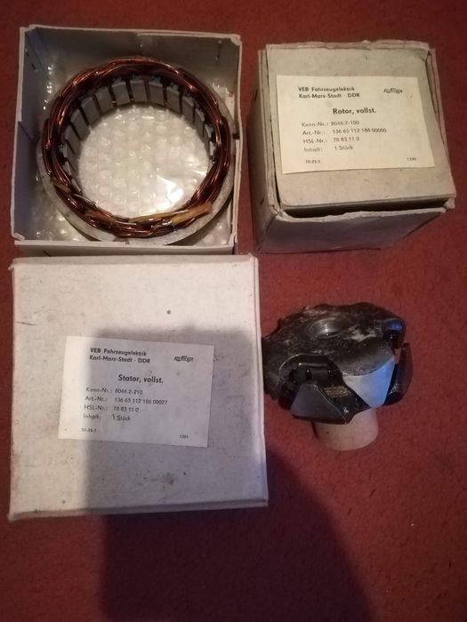 Статор за МЗ ЕТЗ 250, Накладки за ЕТЗ