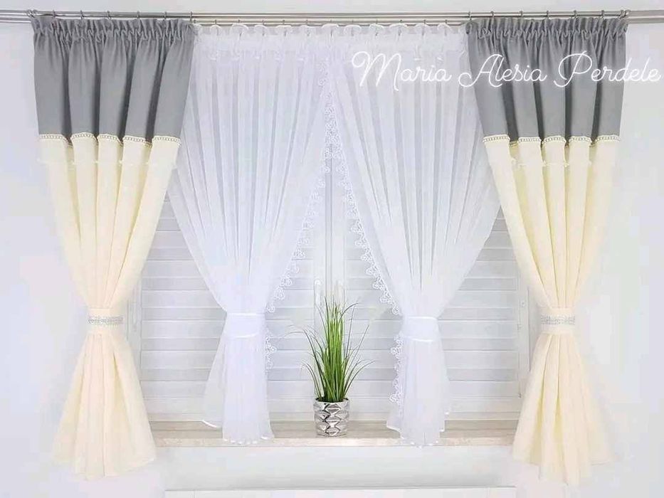 Set perdea si draperie