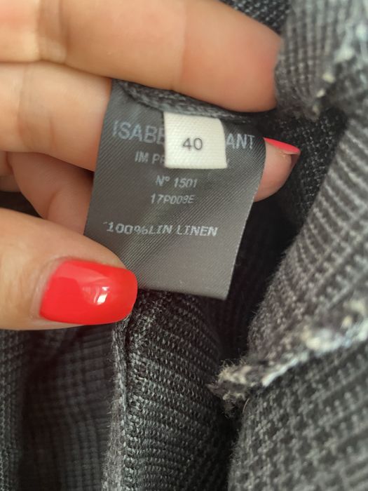 Isabel Marant Etoile пола лен
