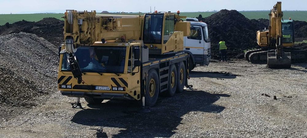 Lucrări Grele cu Macara 220 Tone Tecuci | Ridicări Industriale