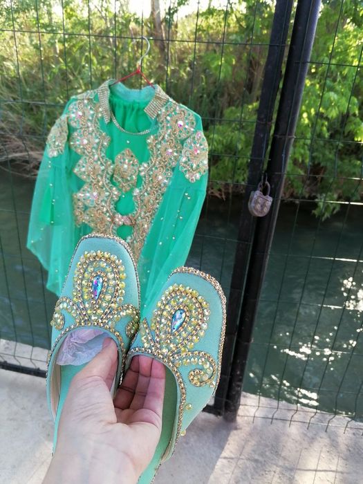 Ansambl kelin sarpo ko'ylak to'y libosi