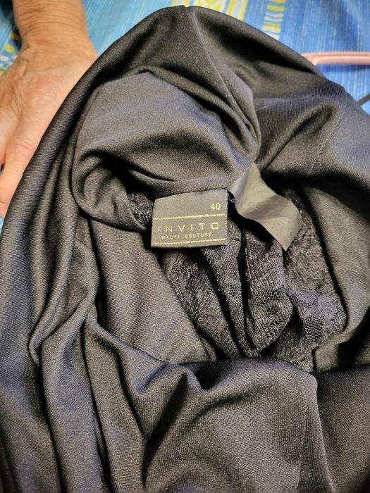 Rochie seara cu dantela si  paiete