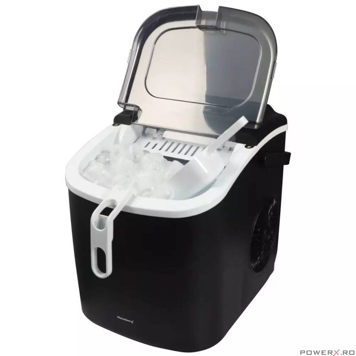 Aparat automat pentru gheata, 100 W, panou LED, capacitate rezervor de