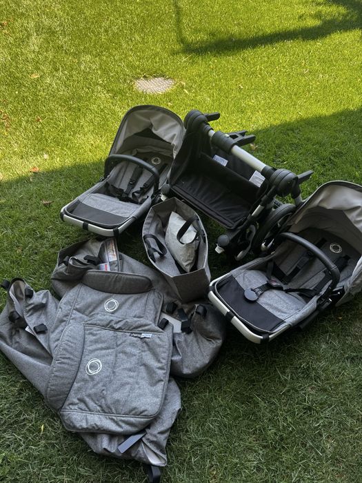 Детска количка за близнаци Bugaboo Donkey 3 Twin