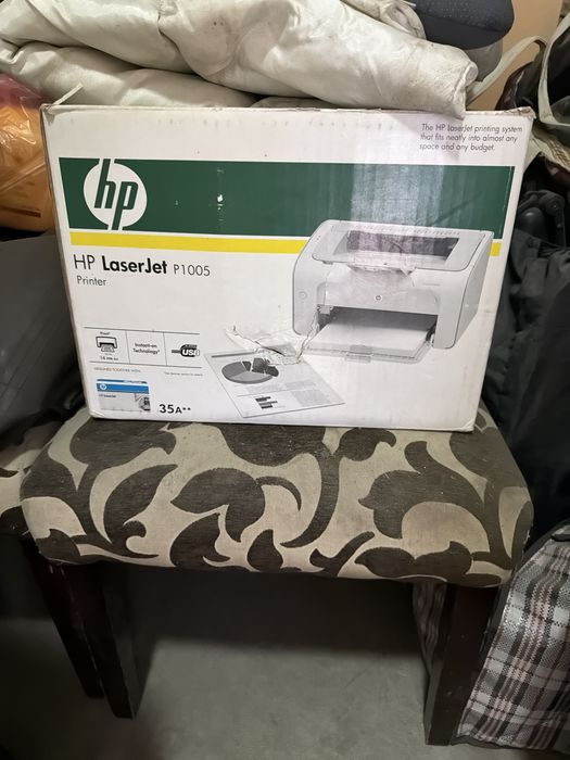 HP LaserJet P1005 принтері