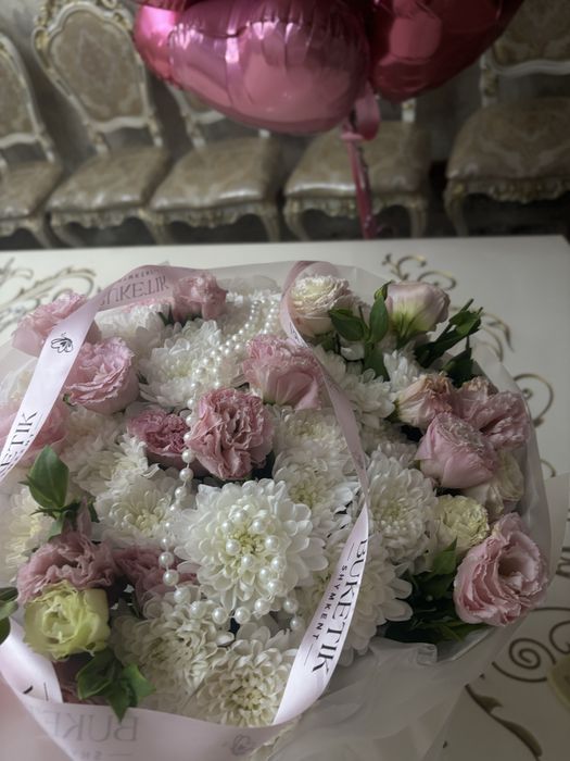 Нежные цветы букет