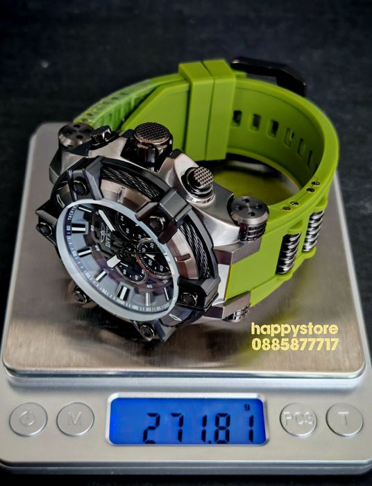 INVICTA Gunmetal green/black 52 mm, Инвикта нов ръчен часовник